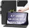 KATUMO Funda para Samsung Galaxy Tab A9 8.7-Pulgadas Tablet Soporte Delgada PU Cuero Carcasa Protectora con Función de Soporte Compatible con Cover, Dentro de Silicón (SM- X110/ X115/ X117)