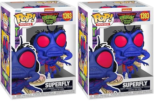 Funko POP! Movies: Teenage Mutant Ninja Turtles (TMNT) - Baxter Stockman - Collectable Vinyl Figure - Gift Idea - Official Merchandise - Toys for Kids & Adults - Movies Fans (Pack of 2)