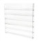 FUROMG Nail Polish Organiser Wall Mounted Acrylic Nail Polish Display Rack Stand 6 Layer Acrylictransparent Organizer Shelf Holder Wall Mounted Display Rack