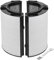 360° Kombi-Glas True H13 HEPA + Carbon Ersatzfilter kompatibel mit Dyson TP10 HP10 HP09 TP09 HP07 TP07 TP06 HP06 HP04 TP04 PH04 PH03 PH02 PH01 DP04 HP4B PH3A TP7A TP7C 4A TP4B 2-in-1-Filter