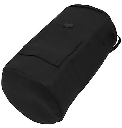 Gogogmee 1 Seau de Rangement Réutilisable pour Compost Poubelle de Jardin Noir Diamètre 45 Cm 80 à Gallons 125 L