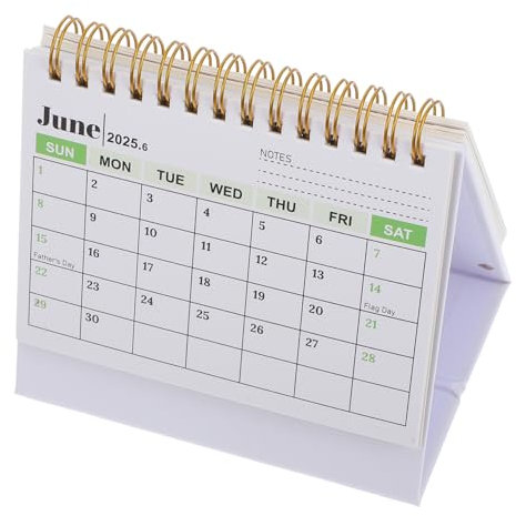 NUOBESTY Jahreskalender Kreative Mini-tischkalender Für Büro Eleganter Schreibtischkalender Mit Grünem Pflanzendesign Praktischer Planer Für Schreibtischgestaltung Für Zuhause Büro