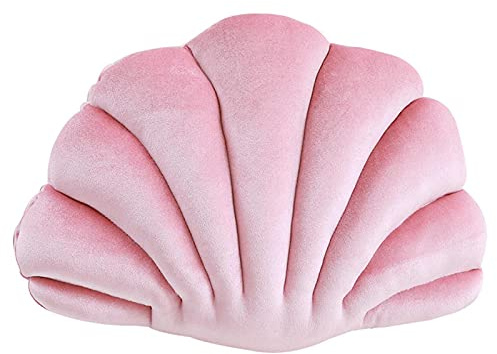 Cuscino a forma di Conchiglia, Morbido Cuscino di Peluche Conchiglia , Cuscino Decorativo per Divano Letto Sedia, Giocattolo di Peluche Conchiglia, Decorazione per Casa Camera da Letto Soggiorno