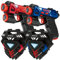 Playtastic Laserpistolen für Kinder: Lasertag-Set: 2 Pistolen, 2 Infrarot-Empfänger, Licht- & Ton-Effekte (Lasertag Weste, Spielzeugset, Laser)