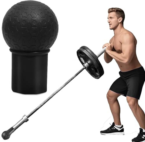 SUQ Landmine Attachment Passend für 2'' Olympia Bars, 360° Rotation Barbell Bomb, Gummi, Robust und Einfach zu Bedienen, für Press Row, Rotation, Split Squat, Deadlift Bar