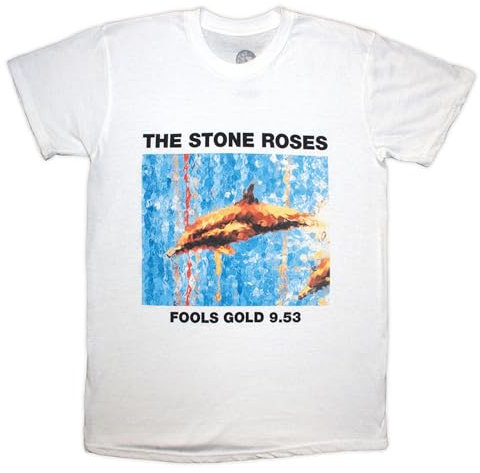Rock Off officially licensed products The Stone Roses Fools Gold T Shirt M