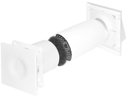 Heat Recovery Kit HRU Single Room Air Fresh Controller Extractor Fan Extract/Supply System HRV100