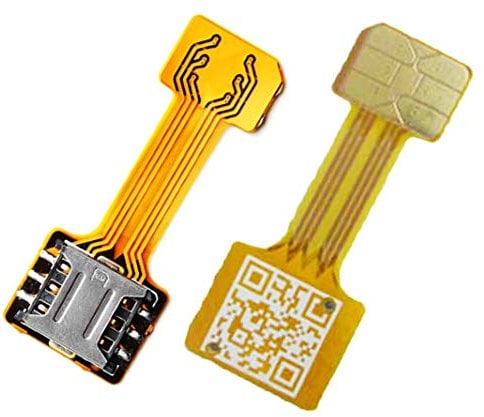Hybrid Dual SIM Card Adapter Micro SD Nano SIM Extension Adapter for Android |Double SIM Nano à Nano SIM Adaptateur Adaptateur Carte SIM pour Samsung Huawei Xiaomi HTC
