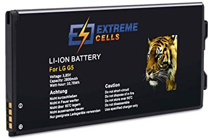 Extremecells Akku passend für LG G5 H850 & LG G5 Dual SIM H860N LTE ersetzt BL-42D1F Batterie