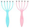 Scalp Massager, Protable Hand Held SPA Head Massager for Deep Relaxation & Stress Reduction in The Office Home SPA Father's Day and Mother's Day Gifts Pink+Blue(2-Pack)