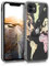kwmobile Case kompatibel mit Apple iPhone 11 - Hülle Silikon transparent Travel Schriftzug Schwarz Mehrfarbig Transparent