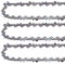 Anzac MS170 MS180C Chainsaw Chain-16 Inch Bar 3/8 LP Pitch .043 Gauge 55 Drive Links Replace R55 Stihl 3610 005 0055 61PMM355 for Stihl MS180 MS171 MS 170 MS 180C (3 chains)