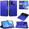 For OPPO A53 / OPPO A32 Case, Wallet Case Magnetic Flip Leather Cover With Card Slots and Stand Feature Compatible with OPPO A53 / OPPO A32 (6.5 inch) (Blue)
