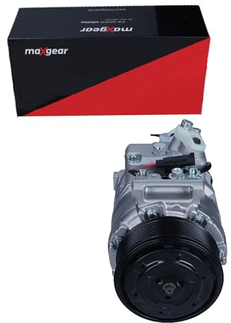 MAXGEAR A/C Kompressor für Klimaanlage Klimakompressor mit ID: 7SEU17C Kältemittel: R134a PAG 46 mit 100mm Riemenscheibe 8-Rillen Kompatibel mit MERCEDES-BENZ M-Klasse W164 0012308311 0012308811