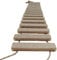 SGLTY Katzenleiter, Brücke, Wand, Katzenkäfig, Sisalseil, Katzenklettergerüst, Haustiermöbel, Katzentreppe, Kratzbaum, Kätzchen, Spielzeug, Katzenbaumturm mit Hängematte (100 cm volle Sisalleiter)
