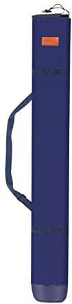 harayaa Fishing Bag Durable Foldable Fishing Tackle Bag Camping Canvas Case Holder Travel Boxes Sunshades Fishing Tackle Bag, 120cm Blue