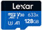 Lexar 633x 128GB Micro SD Card, microSDXC UHS-I Card + SD Adapter, microSD Memory Card up to 100MB/s Read, A1, Class 10, U3, V30, TF Card for Smartphones/Tablets/IP Cameras (LMS0633128G-BNAAA)