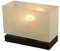 alfalux Tischlampe JLN1ECD aus Holz Retro Nachttischlampe für Schlafzimmer Babyzimmer Wohnzimmer Kaffeetisch (ECRU)