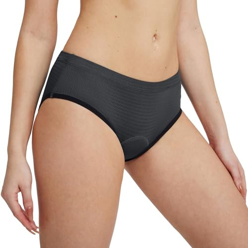 baleaf Radunterhose Damen Gepolstert Fahrradunterhose 3D Atmungsaktive Radlerunterhose Radler Fahrrad Unterwäsche Short Schwarz L