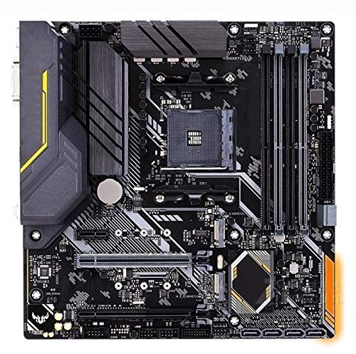 Fit for la Prise AM4 ASUS TUF B450M-PRO Gaming Motherboard DDR4 64GB m.2 Slot NVME Micro ATX AMD B450 DVI HDMI M..2 SATA3 Nouveau USB3.1 AM4