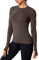 JTSONN Sportshirt Damen Langarm Gym T-Shirt Laufshirt mit Daumenloch Kompressionsshirt Langarmshirt Damen Sport Leicht Yoga Fitness Oberteil Atmungsaktives Workout Shirts