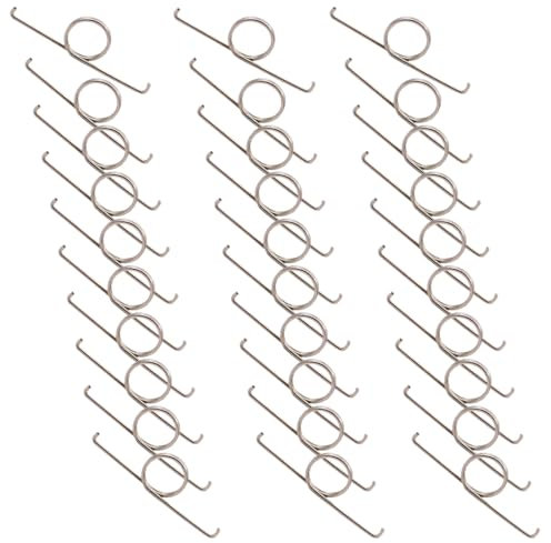 TEOZBLU 30 Stück Metall Trigger Keys Federn für Playstation L2 R2 Tasten Federn für PS5 Federn Montage Controller Ersatz, für PS5-Controller Griff L2 R2 Trigger-Ersatzteile