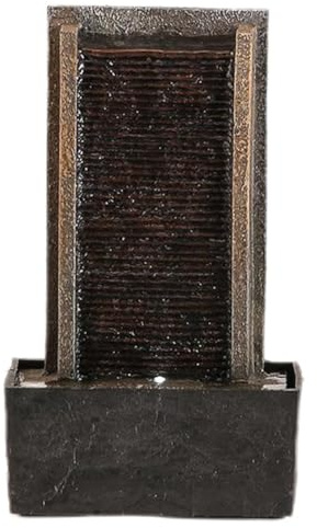 Koolenry Desktop USB Waterfall Fountain, 1pc Indoor Relax for Home Office Bedroom Decoration