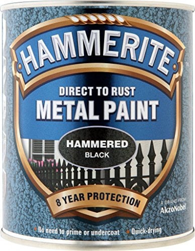 Hammerite Metal Paint Hammered 750ml Black