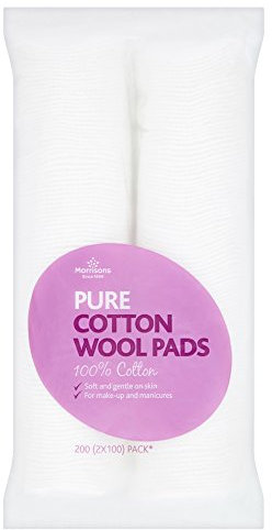 Morrisons Pure 200 Cotton Wool Pads