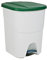 Denox DEN107 Pedalbin Ecológico 40 litros, Verde, 393x352x470 mm