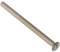 Pack of 100 x Raised Countersunk Slotted Electrical Fitting Screws M3.5 x 50mm Long (BZP)