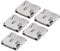 sourcing map 5 STK.Mikro SD (TF) Karte Steckdose Halter SMT Surface Mounted Devices Druck Typ 9 Stift de