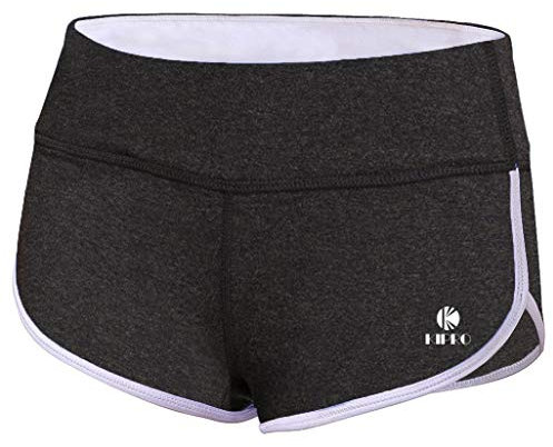 Kipro Damen Sweatshorts Bermuda Shorts Kurze Hose Fit Heather Grey 2XL