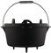 The Windmill Cast Iron Dutch Oven (Feuertopf) 3,8 Liter (8,5 Liter)