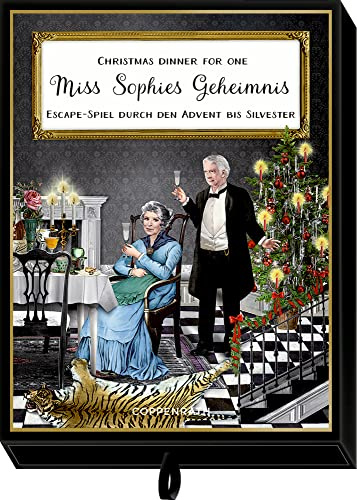 Schachtelspiel – Christmas Dinner for One: Miss Sophies Geheimnis - Escape-Spiel durch den Advent bis Silvester