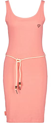 alife & kickin Damen JenniferAK Dress Sommerkleid Kleid, Peach, XL