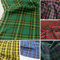 50cm TOLKO Modestoff Dekostoff kariert | Tartan Schotten-Karo Stoff | Schottland Klassiker zum Nähen Dekorieren | Blickdicht, knitterarm | 150cm breit | Stoffe zum Nähen Meterware (Grün)