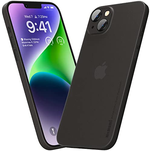 Memumi Ultra Slim 0.3mm Matte Finish Case for iPhone 14 Plus, Anti-Scratch and Fingerprint Resistant