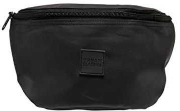 Urban Classics Unisex Coated Basic Hip Bag black, one size