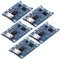 GUUZI 5pcs interfaccia di ingresso micro USB 5V 1A, modulo caricabatteria al litio 18650 5V scheda di ricarica con doppia funzione di protezione