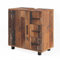 Vicco Mueble bajo Lavabo Ilias, Roble rústico, 60 x 61 cm con Puerta y 3 cajones