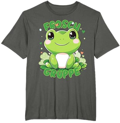 Niedlicher Frosch für Kindergarten, Froschgruppe Kita T-Shirt