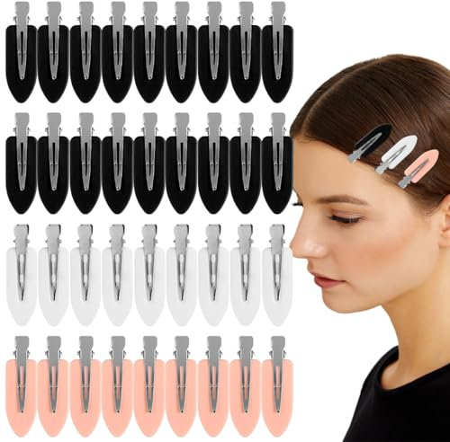 36 Stück Nahtlose Haarspange No Bend Haarspangen Crease Haar Pin Curl Clips Make Up Clips Nahtlose Curl Clips, Haar Pin, Kein Verbiegen Haar Spangen