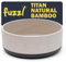 Fuzzl Titan Gamelle en Bambou et Caoutchouc 18 cm pour Chien