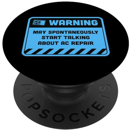 Un avertissement peut spontanément commencer à parler de réparation de climatisation PopSockets PopGrip Adhésif