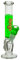 Chongz 25cm 4mm Banana Liquid Filled Waterpipe bong. Gold accent Chongz Logo, 14mm liquid filled bowl, 18.8mm diffusor stem, and glass cooling spiral, refrigerate for cooling effect. (Green)