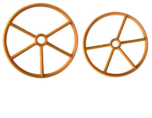 Paquete de dos juntas de base de válvula específicamente diseñadas para adaptarse a los sistemas de piscina Hayward (1.5 pulgadas)