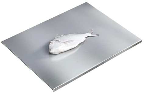 Planches à Découper En Acier Inoxydable Pour Cuisine, 304 Planches à Couper(Size:40 * 30 * 1.5cm)