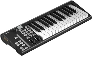 Icon Pro Audio Artist 25 X USB‑MIDI Keyboard Controller mit 25 Tasten, DAW‑Integration & LED Touch Fader für Studio & Produktion