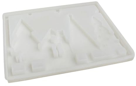 Stampo per albero di Natale in silicone – Cemento Artigianato Forma per la casa – Silicone Luce Scudo Per Cemento Insegnante Arte Home Decoratore Creativo Studente Pianificatore